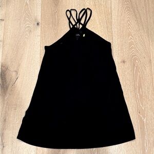 NWOT LYSSE Black Strappy Tank Top, XS